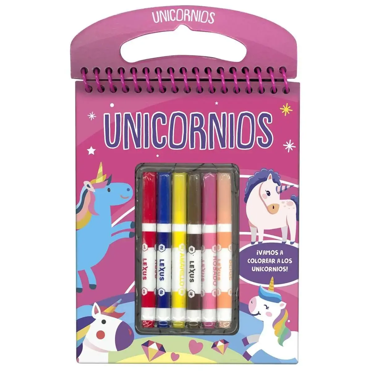 Unicornios, Vamos a Colorear