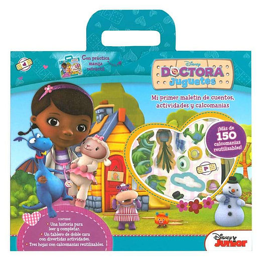 Disney Doctora Juguetes Maletin de Actividades y Calcamonias libroos.cl