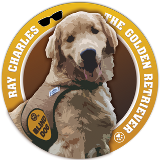 Ray Charles the Golden Retriever Logo Merchandise