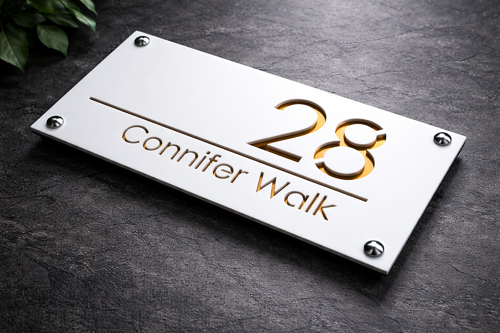 Thumbnail: House Number & Address Plaque