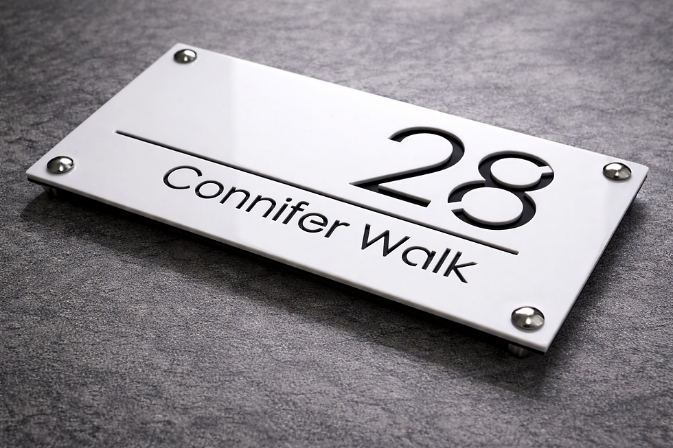 Thumbnail: House Number & Address Plaque