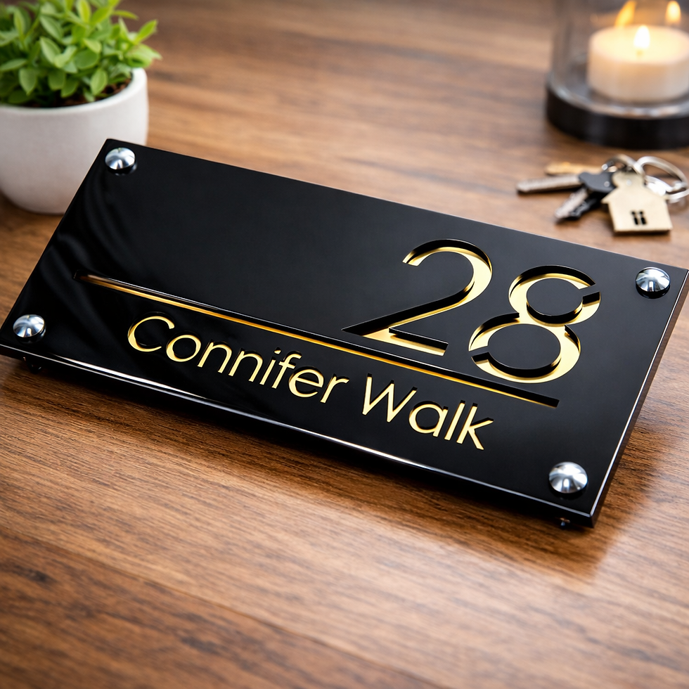 Thumbnail: House Number & Address Plaque