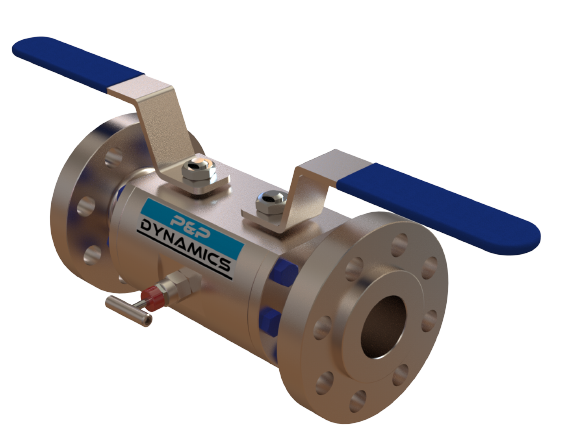 P&P Dynamics Double Block & Bleed valve