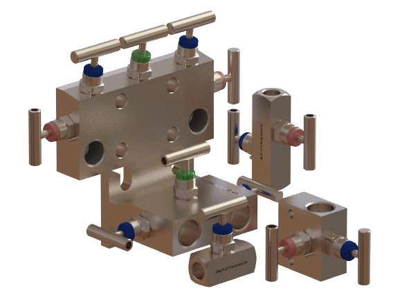 Instrumentation manifold valves