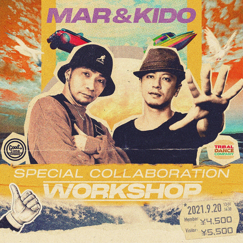 【9/20(月・祝)】STUDIO INHERIT MAR&KIDO Special Collaboration WORKSHOP