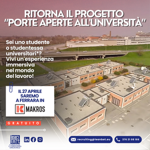 PORTE APERTE ALL'UNIVERSITÀ Esperienza immersiva in Makros — 27 aprile 2026