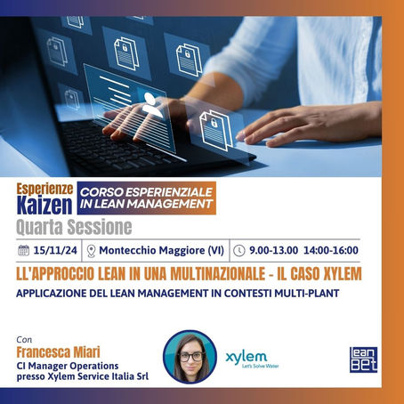 Esperienze Kaizen: Alla Scoperta dell'Eccellenza Lean in Xylem