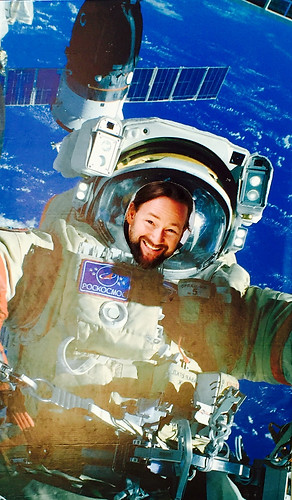 Kurt Caswell at Star City, Russia