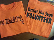 vacation bible school shirts concord nc