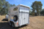 2 horse straight load float NSW