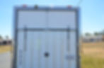 Rear stormdoor Gooseneck horse float