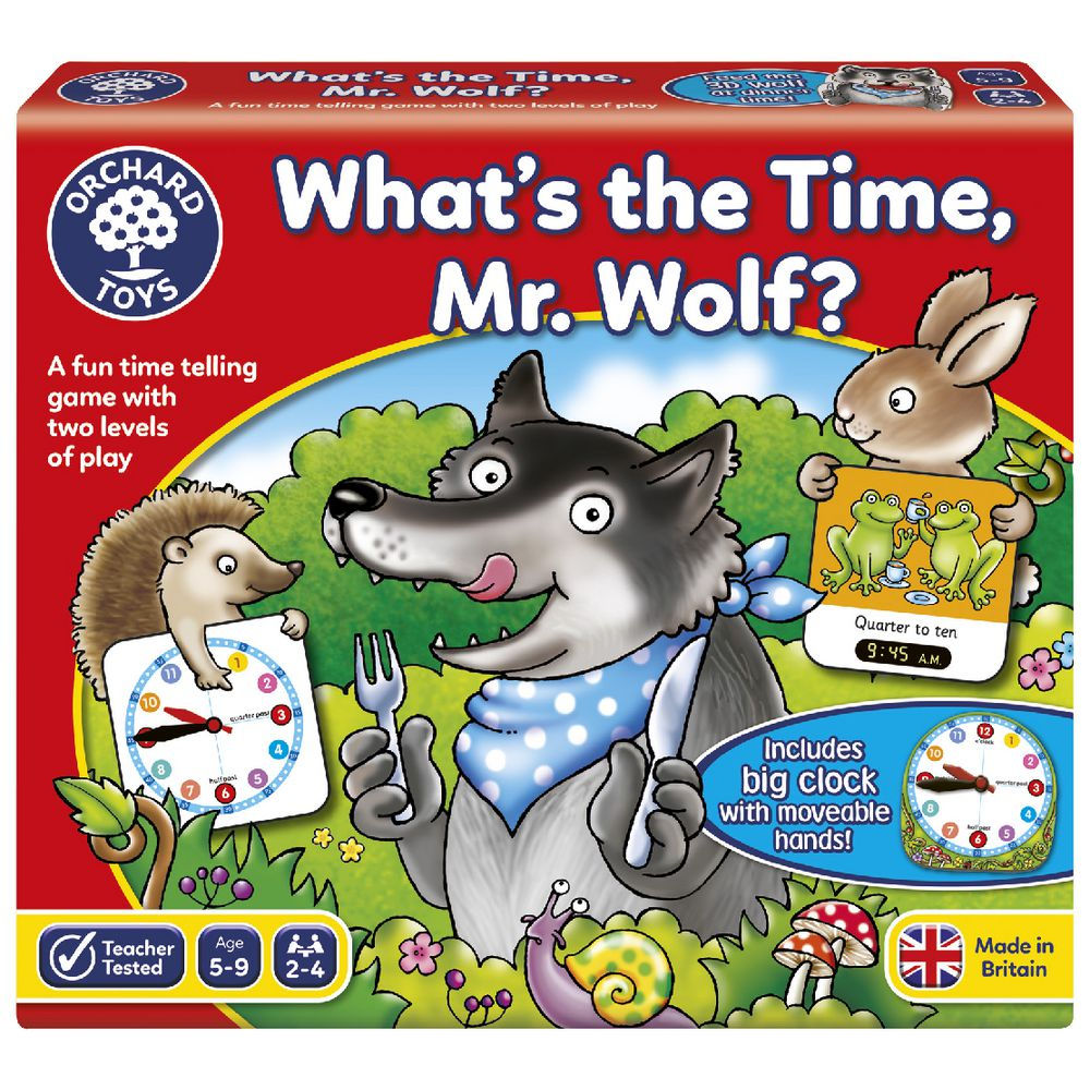 Orchard Toys / What?s the Time, Mr Wolf? game