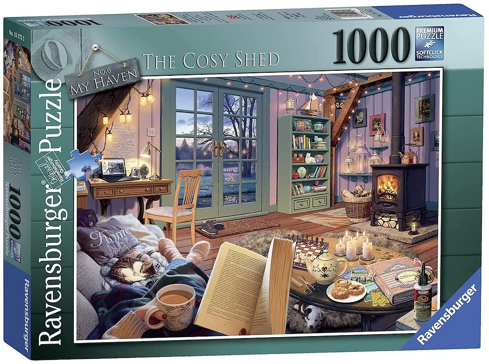 Ravensburger Puzzle / The Cosy Shed / 1000 Pieces