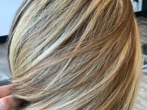 Multi-dimensional blonde highlights