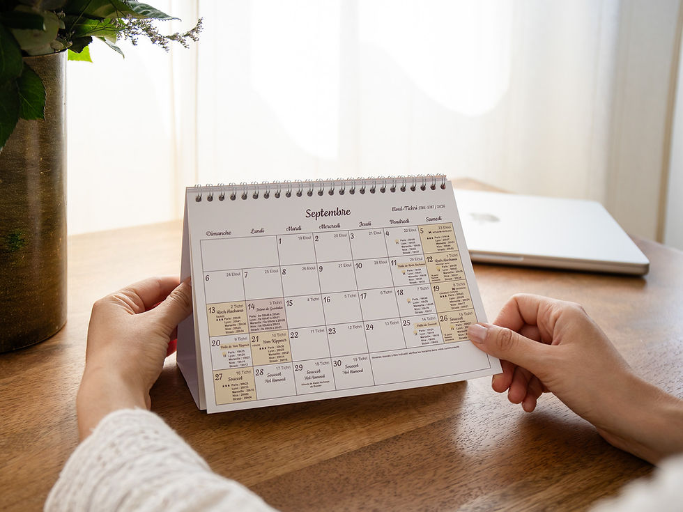 Miniature : Lot de 3 calendriers de bureau