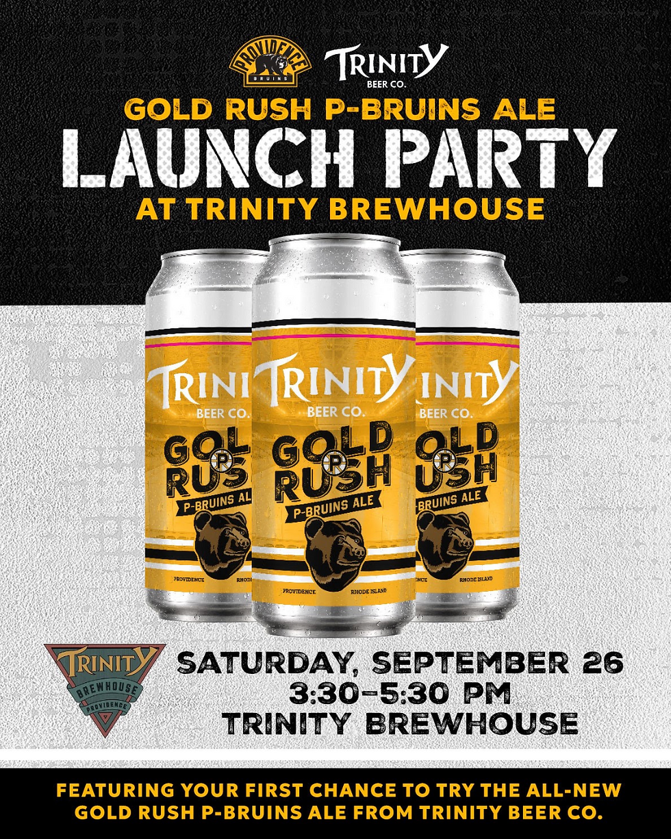 Gold Rush P-Bruins Ale Launch Party