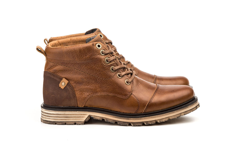 Botín para Hombre de Piel color Cuero