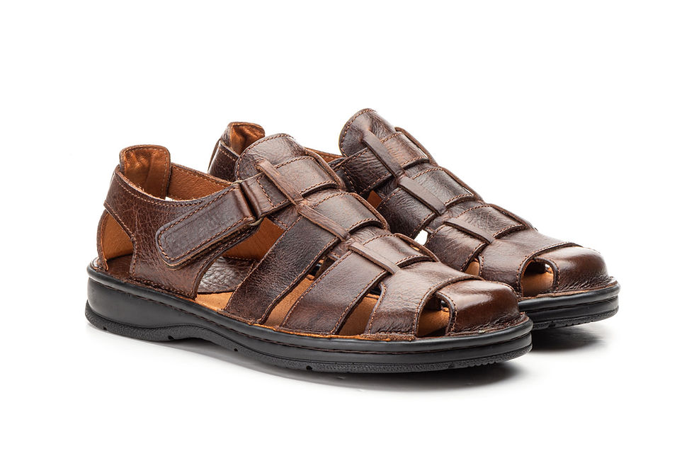 Sandalias Hombre Piel