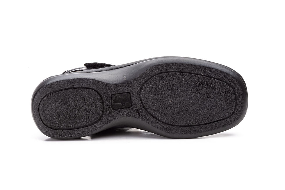 Miniatura: Sandalias Hombre Piel Negro