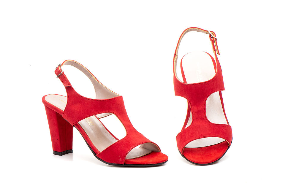 Zapatos Mujer Rojo