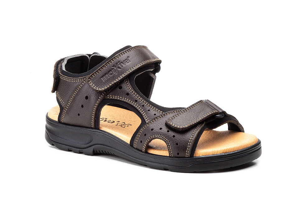 Miniatura: Sandalias Hombre Piel