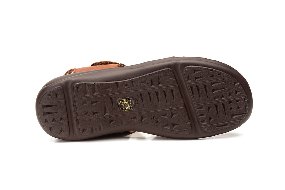 Miniatura: Sandalias Hombre Piel Negro Duendy