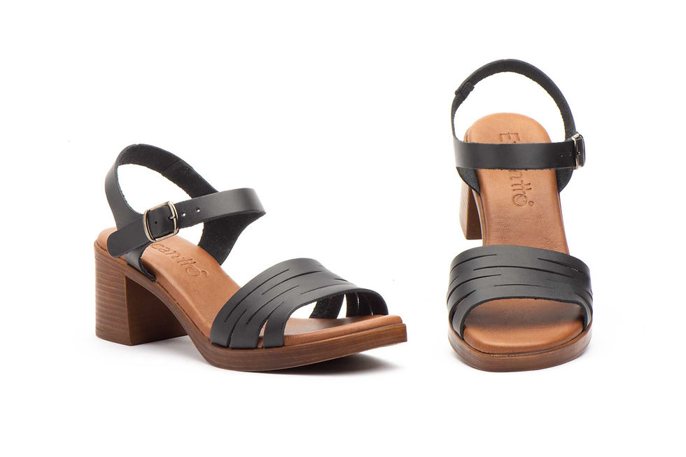 Sandalias Mujer Piel Cuero Encantto