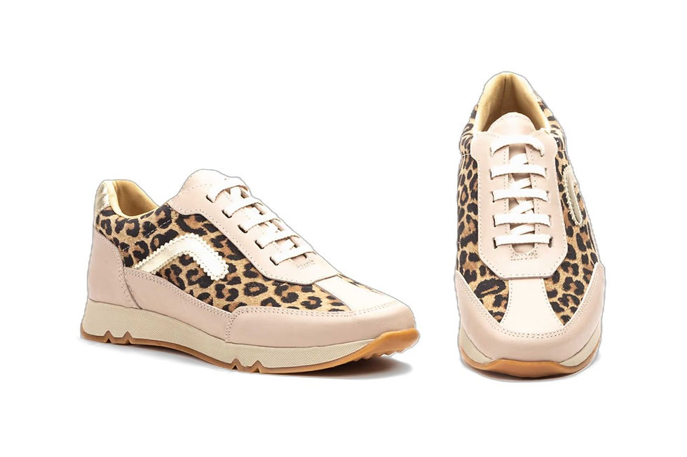 Deportivos Mujer Piel Leopardo