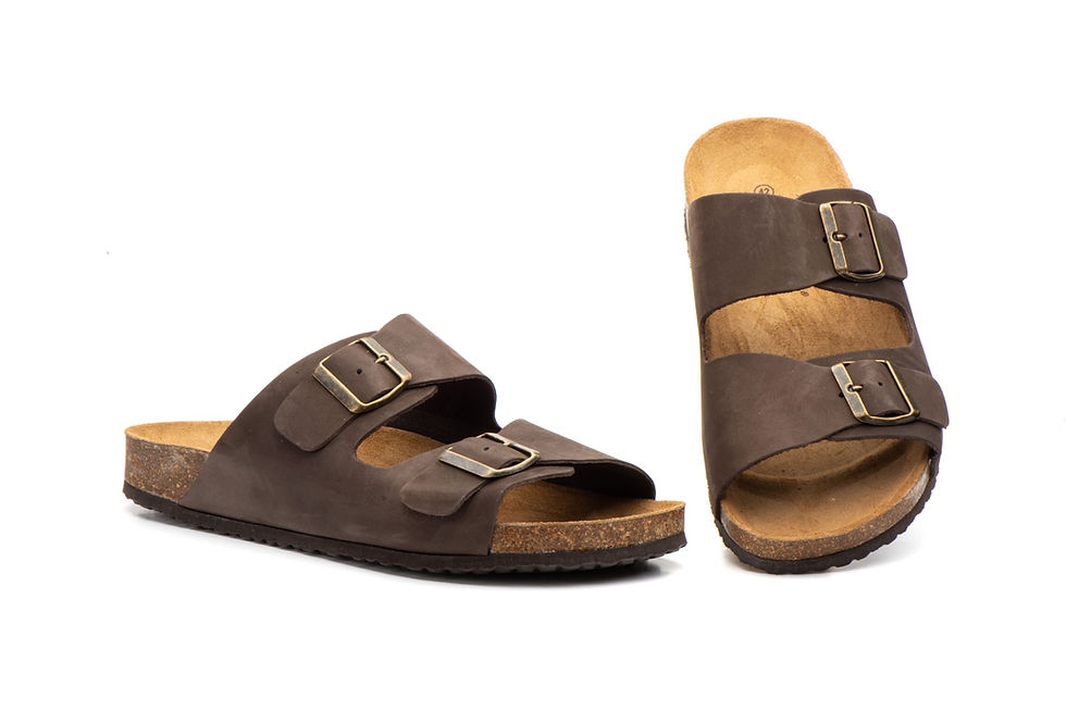 Sandalias Hombre Piel
