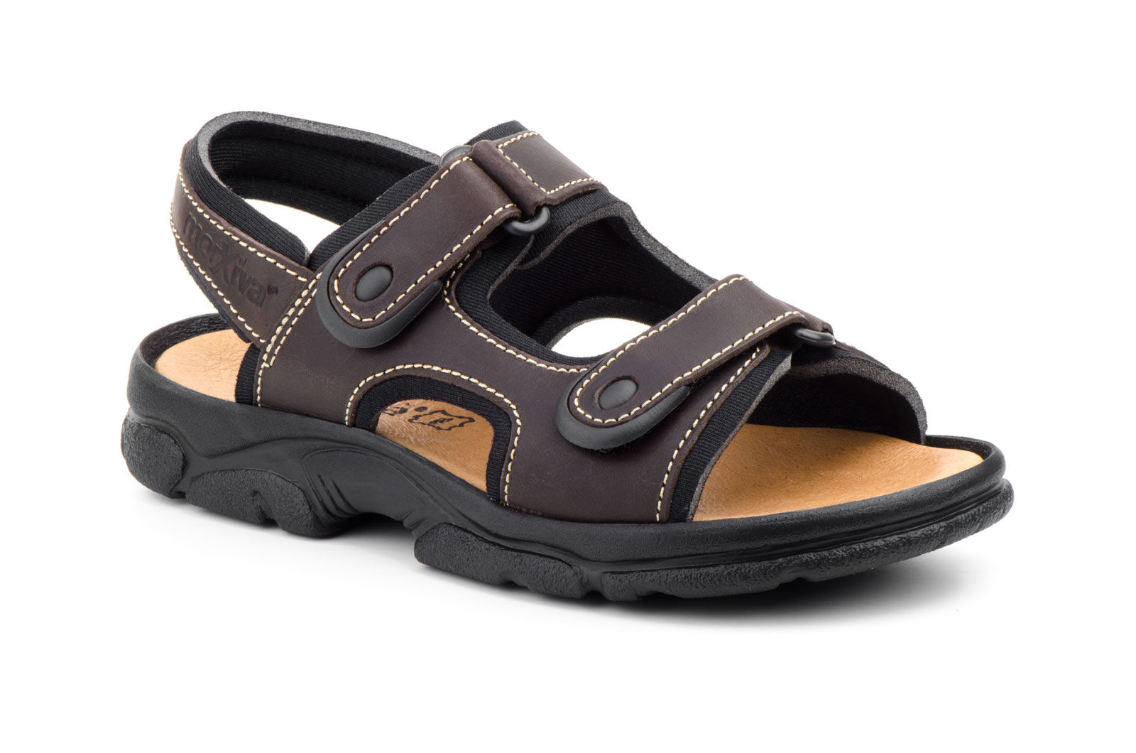 Sandalia Californianas Bio Hombre Piel Aventura Morxiva