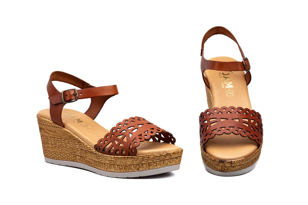 Miniatura: Sandalias Mujer Piel