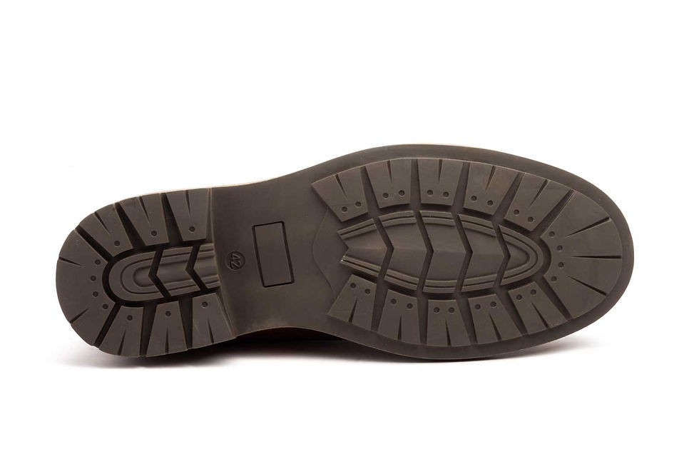 Miniatura: Botín para Hombre de Piel color Camel con Cordones