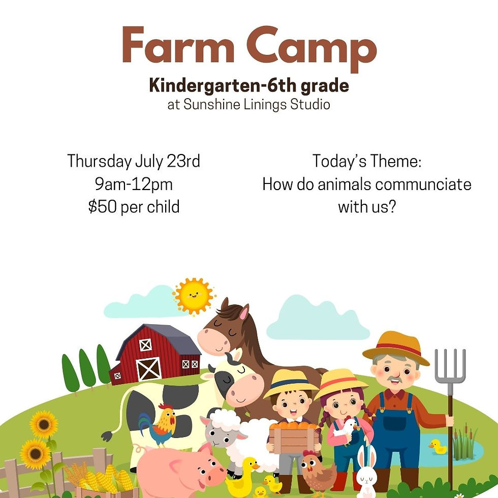 Summer Camp: K-6 July 23rd