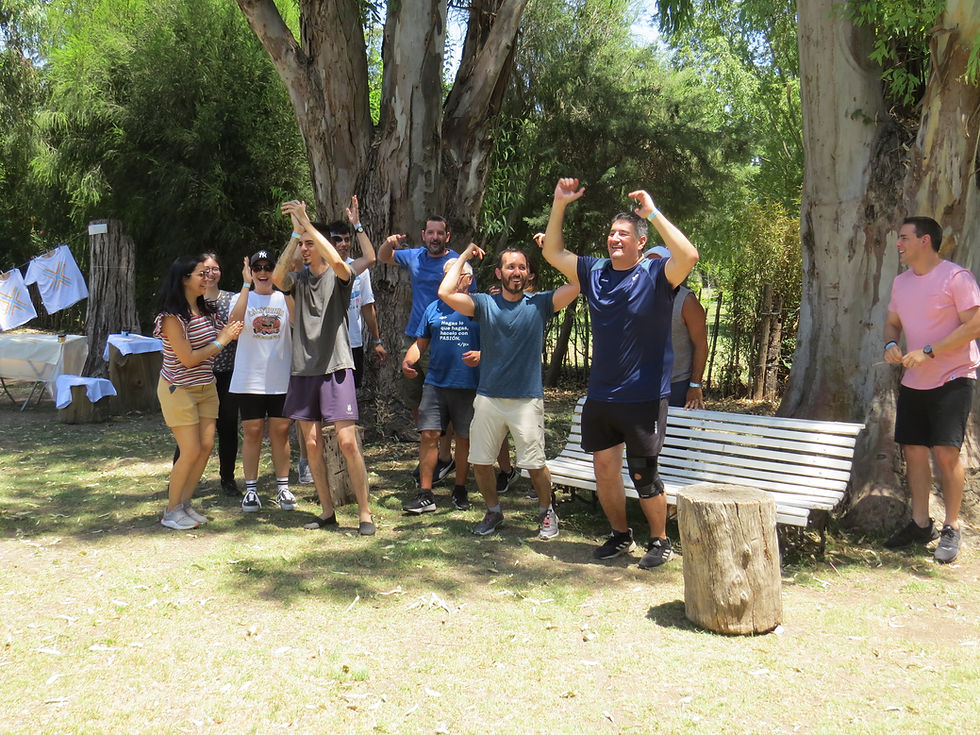 Grupo trabajando en equipo
