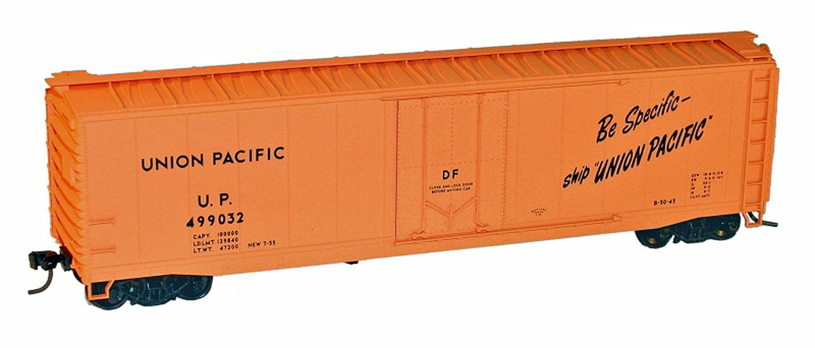 Union Pacific 50' Plug Door Boxcar Kit