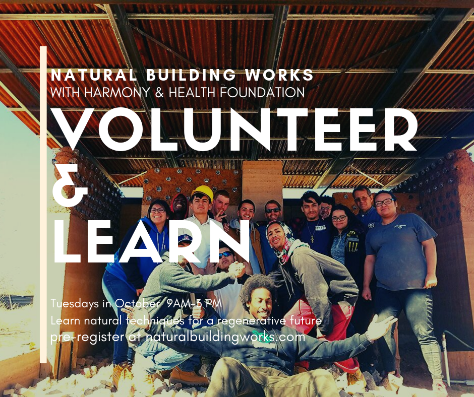 Volunteer & Learn - Bhakti Bath house 10/22/19