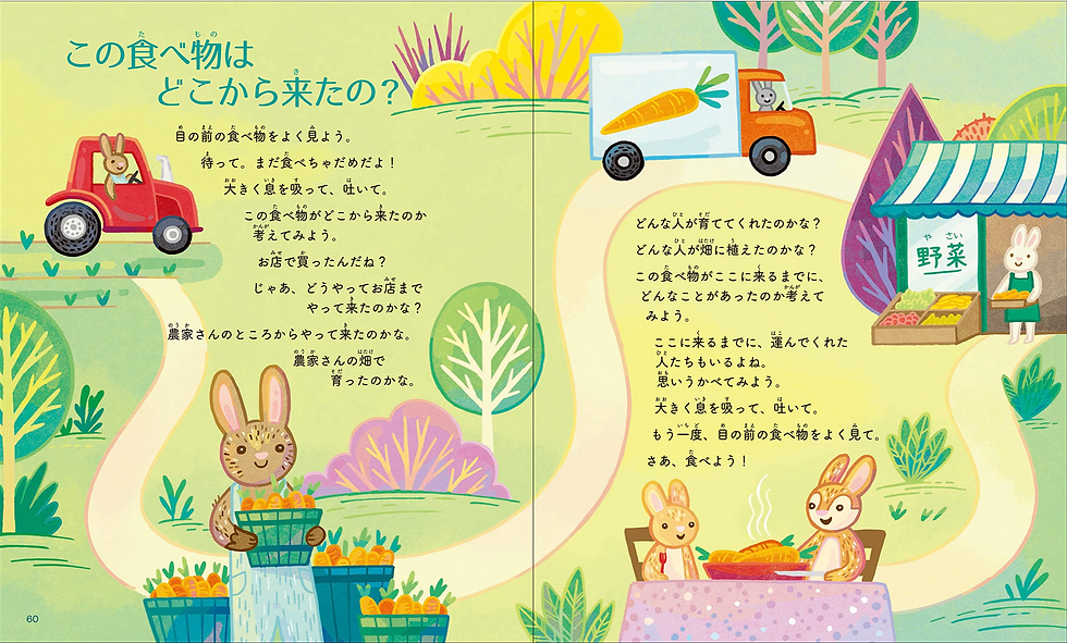 サムネイル： おはようからおやすみまで、毎日のルーティンの中で楽しくできる! 子どものためのマインドフルネス2