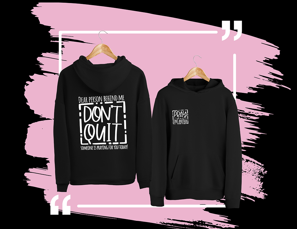 Dear Person Behind Me. Someone is Praying for You Today!