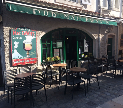 Devanture Mac Ewan's La Rochelle