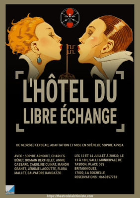 Affiche stage de théâtre La Rochelle