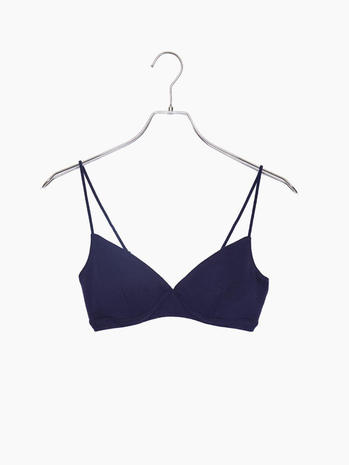 オーガニックコットン ブラトップNavy/SkinAware