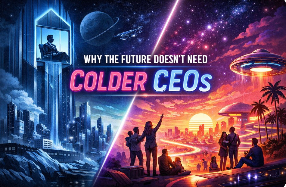 Why the Future Doesn't Need Colder CEOs.
