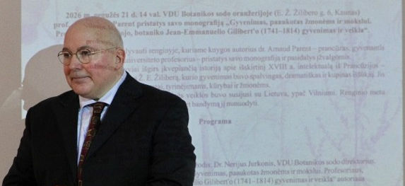 Monografijos apie prof. Ž. E. Žiliberą pristatymas Kaune, Žilibero gatvėje