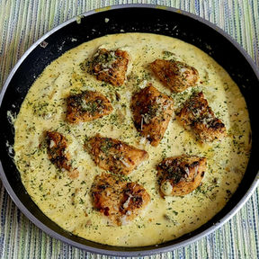 CREAMY CHICKEN MUSHROOM