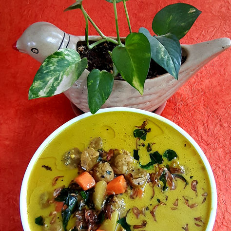 SOYA CHUNKS STEW