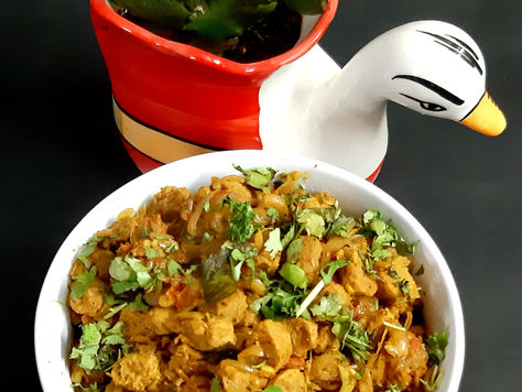 SOYA MASALA STIR FRY