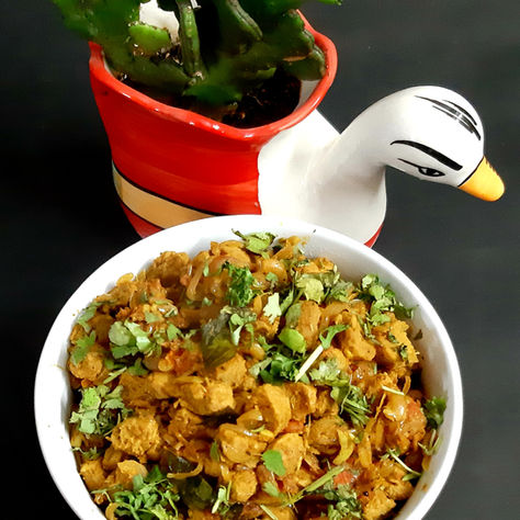 SOYA MASALA STIR FRY