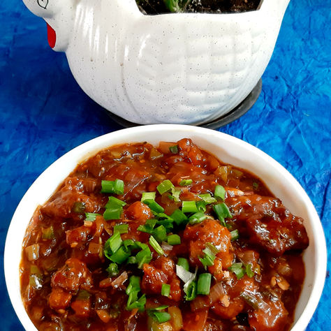 GOBI (CAULIFLOWER) MANCHURIAN