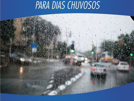 ⛈ DIREÇÃO DEFENSIVA PARA DIAS CHUVOSOS