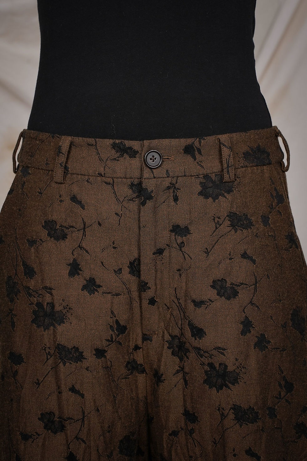 Thumbnail: Aleksandr Manamïs Fold Keen Pants Black/Brown